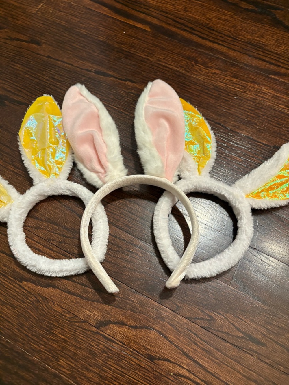 3 pairs of Easter bunny ears